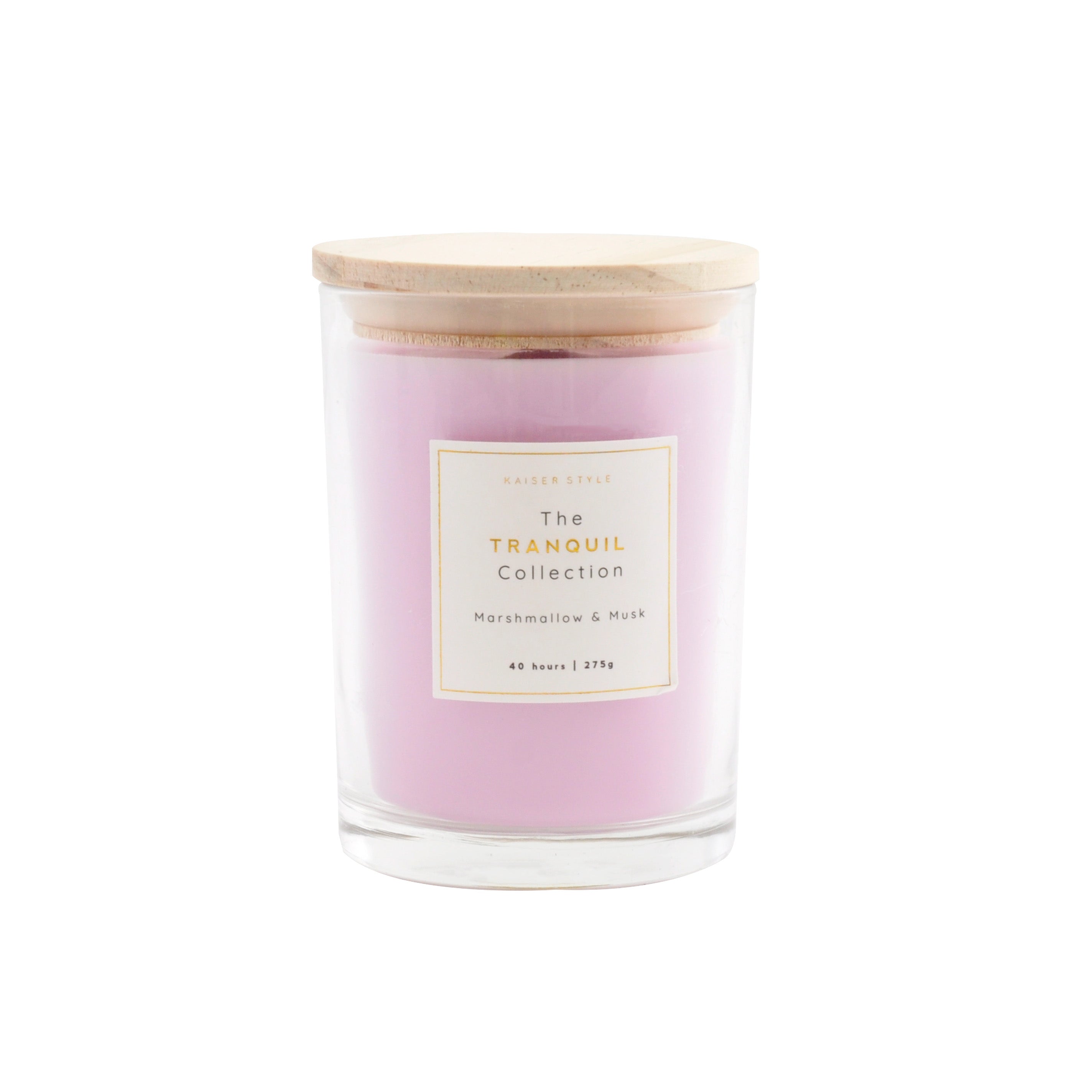 Candle Tranquil 40hr - MARSHMALLOW & MUSK